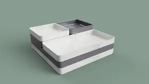 Stackable Sorting Trays in 3 Sizes