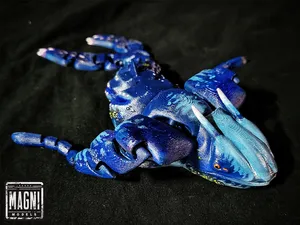 Articulated Glow Whale Leviathan - Subnautica