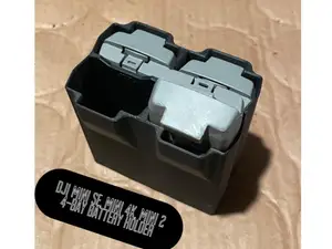 DJI Mini 4 Battery Holder – Compact Travel Case