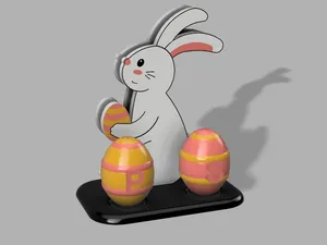 Easter Napkin Holder With Salt and Pepper Shakers