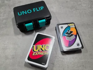 Spielkartenbox - Uno Flip express & Uno express