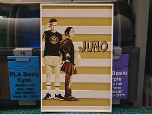 Juno Movie Poster - Hueforge Art
