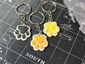 Dog Paw Key Chain - for Dog Lovers