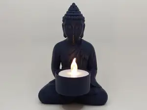 Buddha Teelichthalter – Ruhe und Licht vereint