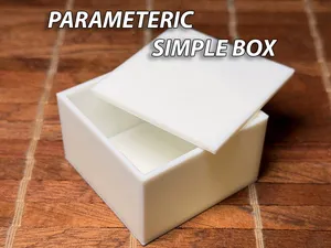 PARAMETRIC Simple BOX, Cover or Slide cover