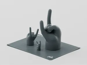 Cartoon Hand - Rock