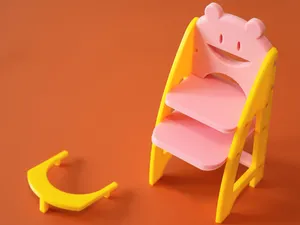 Baby High Chair Kit Model (1:12 Scale)