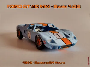 Ford GT40 MKI – 1969 – Daytona 24 Hours – 1:32