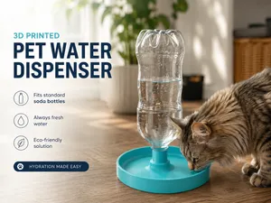 Automatic Pet Water Dispenser– Fit Standard Bottle