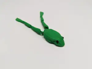 Frog fishing lure with jointed legs