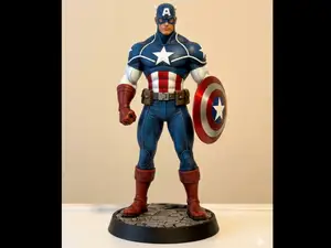 Captain America - 150mm Iconic Shield Figure
