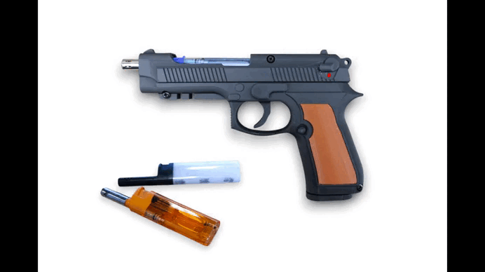 Lighter gun