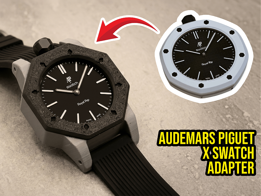 Audemars Piguet x Swatch Royal Pop Wirst Adapter