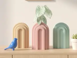 Modern Arch Vase. Propagation Vase Holder.