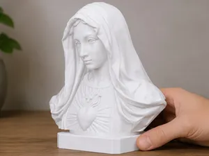Sacred Heart of Mary – Modern Devotional Bust