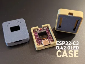 ESP32-C3 0.42 OLED CASE