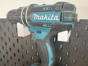 Akku-Bohrerhalter für IKEA Skadis (Makita/Bosch)