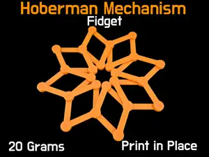 Hoberman Mechanism (Print in Place)