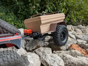 M416 Adventure Trailer for RC Trucks (1:10 scale)