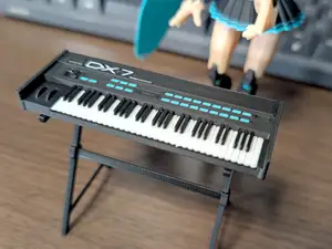 YAMAHA DX7 Keyboard Miniature 1/12 Scale