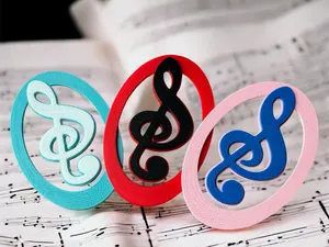 Music Paperclip Note Treble Clef 