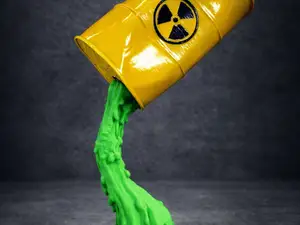 Radioactive Spill Barrel