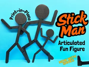 Кукла акробатка: 3D-модели для печати