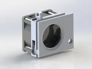 Flashforge AD5X - Hotend Fan silencer cover