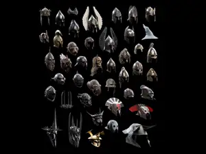 Helmets of the World (Lord of The Rings - LOTR)