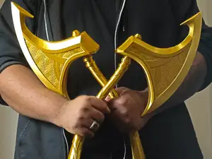 Marvel Rivals: Angela's Axes of Ichors Prop