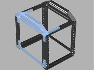 KWS Rack v.2 - extra depth 320mm modification