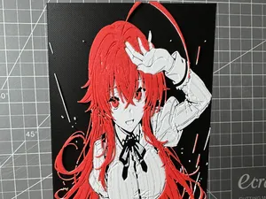 Hueforge of Rias Gremory high-school dxd