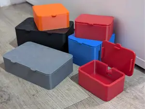 Kinda handy boxes - 5 sizes - print in place