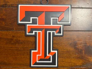 Texas Tech Red Raiders Oversized Necklace Logo