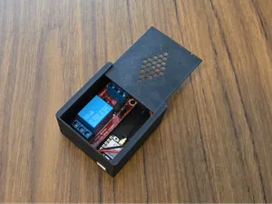 ESP32-C3 SuperMini Relay Case - Longer