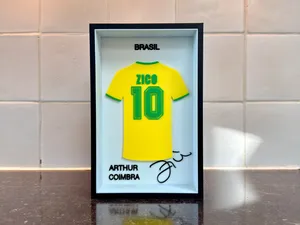 Arthur Antunes Coimbra Zico - Brasil- Jersey Frame