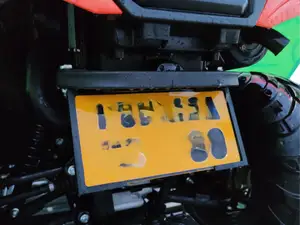 ATV registration plate