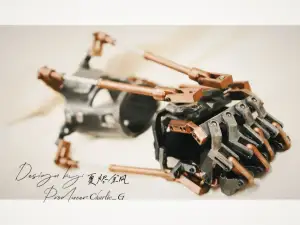 外骨骼臂铠第一代(试做、结构验证)第二代已发布,免胶免五金