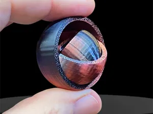 Infinity Fidget Hemisphere Spinner