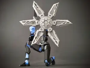 Folding Shield for Dummy 13 // RAIKIRI [D-02] MK1