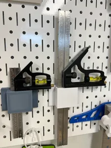 Wall Control Slots For Combi-squares, angle rulers, and try/machinist squares (DDD based)