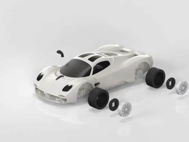 【Pagani】帕加尼 乌托邦 Utopia 旗舰超跑 素模 组装/轮胎可动