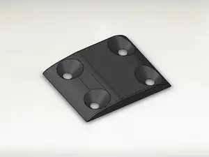 ARRMA 1:8 SCALE - CENTER SKIDPLATE