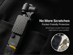 [首发适配] DJI Pocket 4 屏幕保护壳：超轻量设计 / 挂绳兼容 