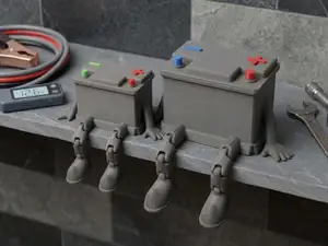 Articulated Flexy Car Battery Buddy