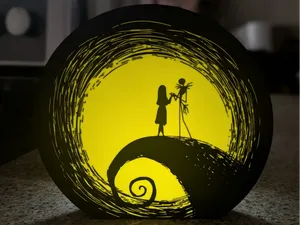 Nightmare Before Christmas Lightbox