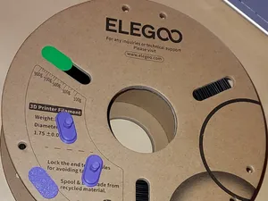 Cardboard Spool filament clip (elegoo style spool)