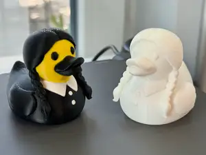 Duck Wednesday Addams