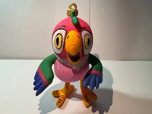 USSR Christmas tree decoration - Kesha The Parrot