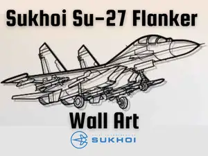 Sukhoi Su-27 Flanker Wall Art